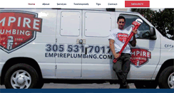 Desktop Screenshot of empireplumbing.com
